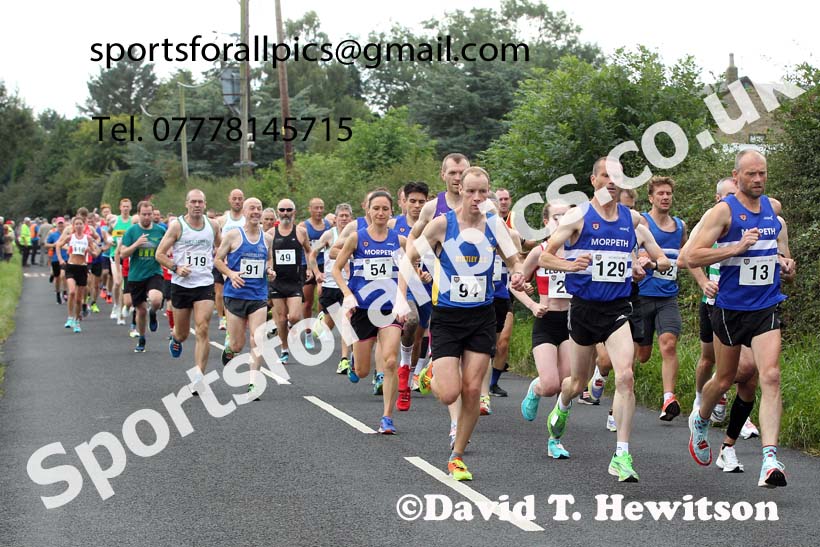 Morpeth 10k Road Race, Sunday, Sept. 5th. Photo: David T. Hewitson/Sports for All Pics